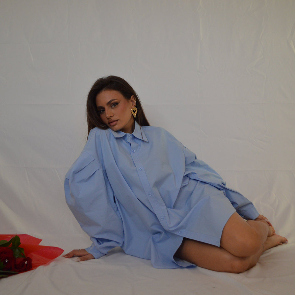 Camicia Doll Balloon Blue Doll