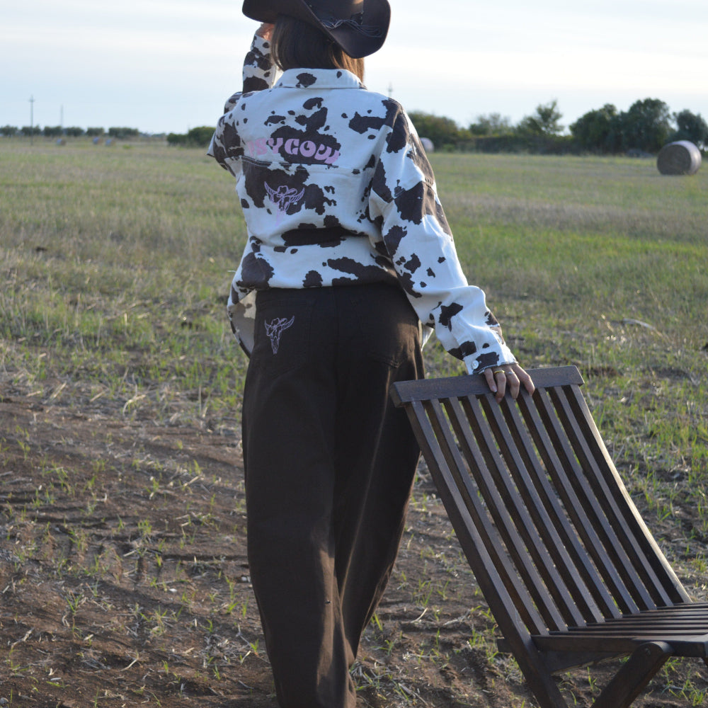 PSYCOW – Giacca Muccata Cowhide