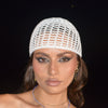 Mesh Crochet Hat –  Ivory