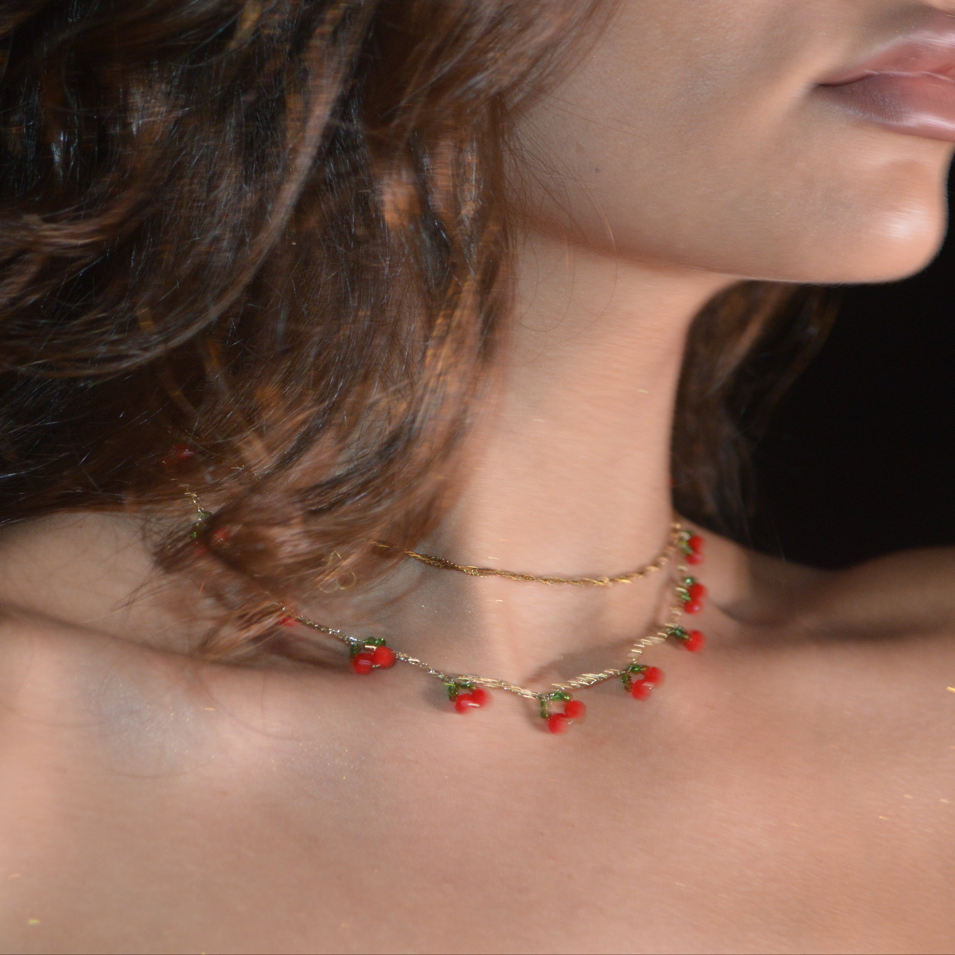 Bead Crochet Necklaces The Cherry On top