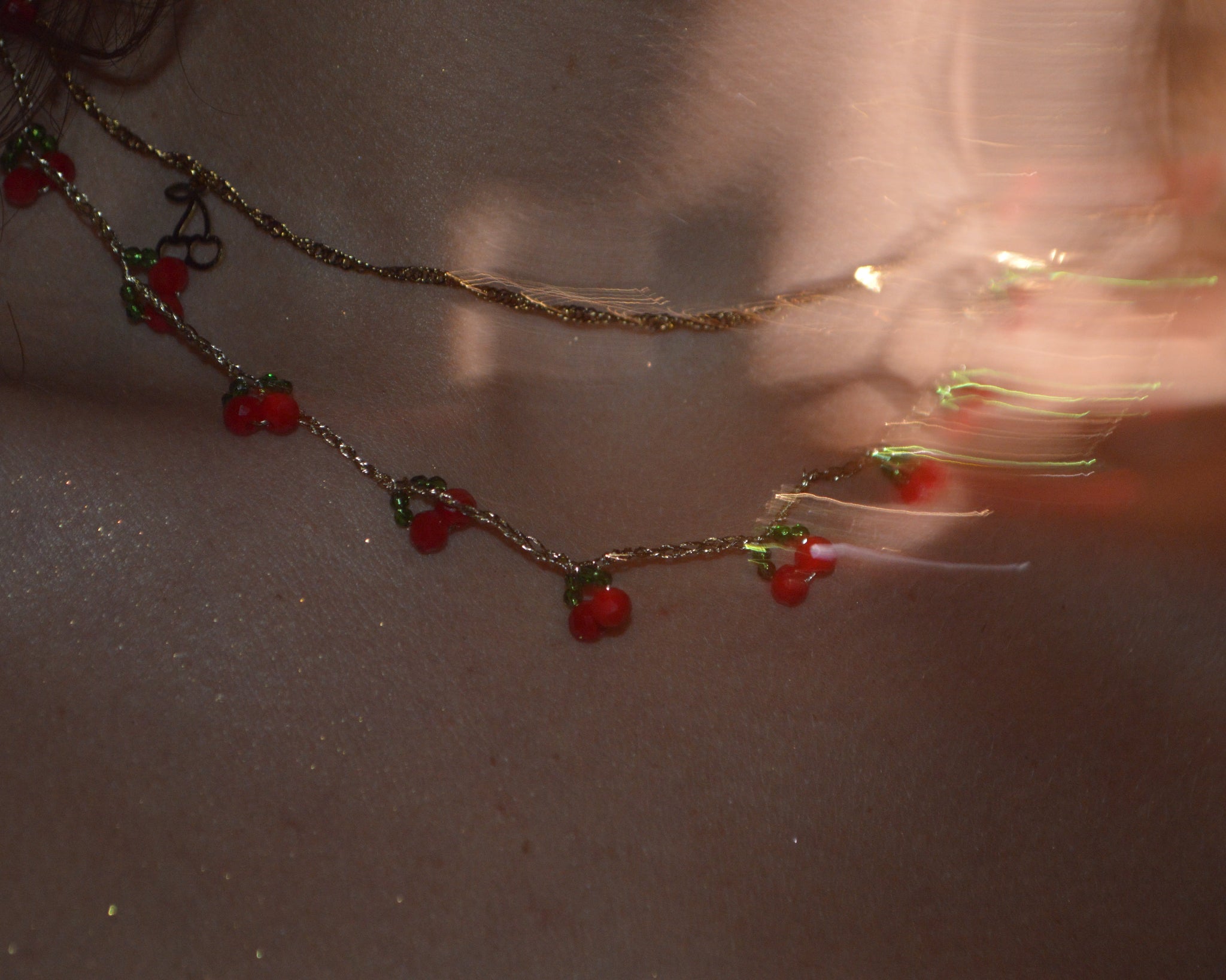 Bead Crochet Necklaces The Cherry On top
