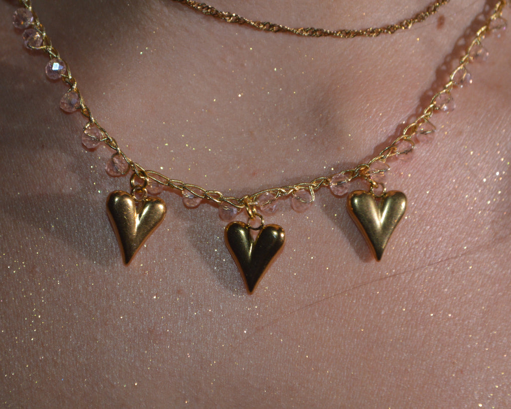 Crochet Necklace Charmi  - Trinity