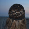 Mesh Crochet Hat –  Black