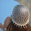 Mesh Crochet Hat –  Vanilla