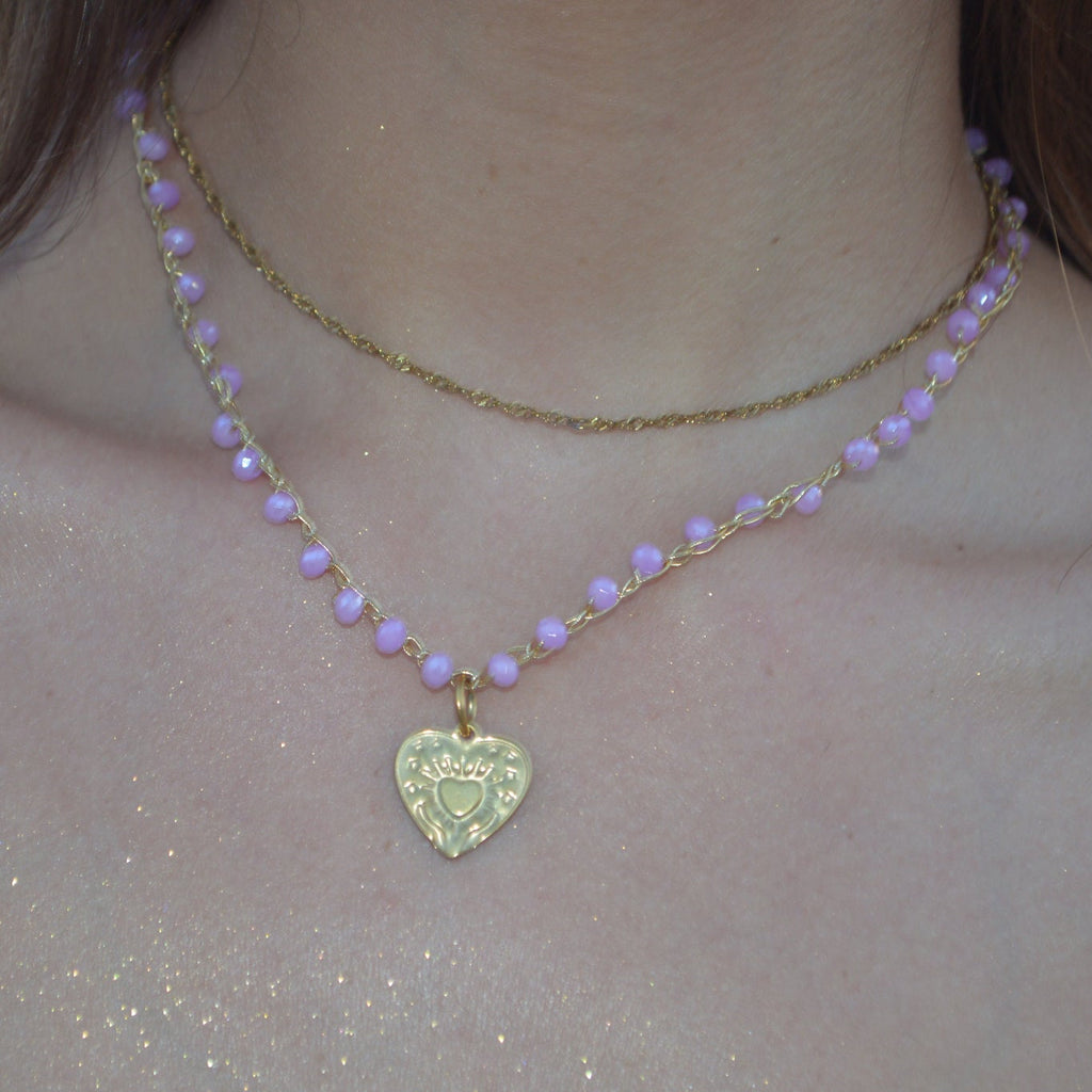 Crochet Necklace Charmi - Crush