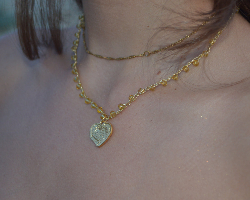 Crochet Necklace Charmi - First Crush
