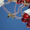 Crochet Necklace Charmi Rosa baby - Anima Mia