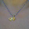 Crochet Necklace Charmi blue - Anima Mia