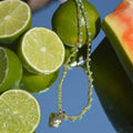 Crochet Necklace Charmi Pistacchio - Anima Mia