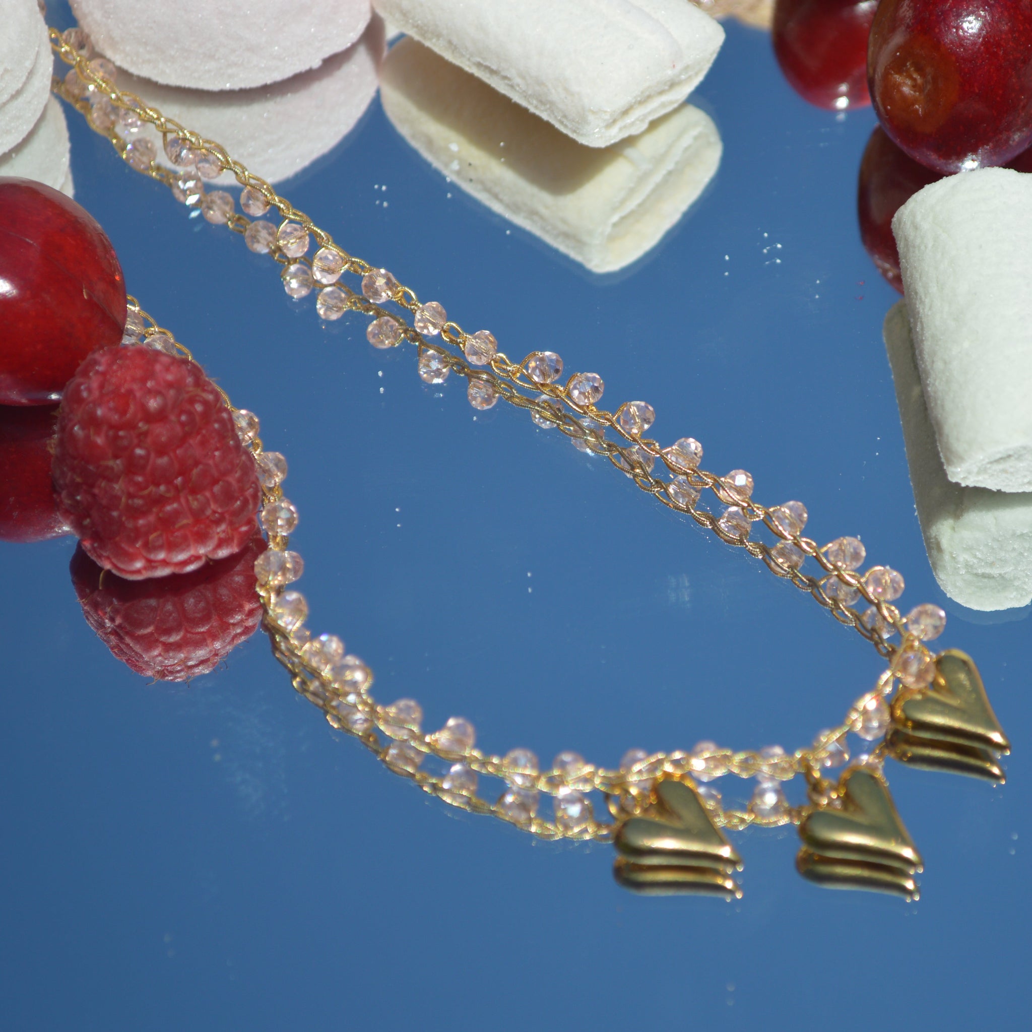 Crochet Necklace Charmi  - Trinity