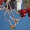 Crochet Necklace Charmi Rosa baby - Anima Mia