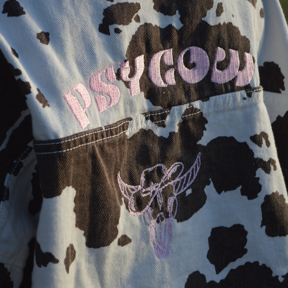 PSYCOW – Giacca Muccata Cowhide