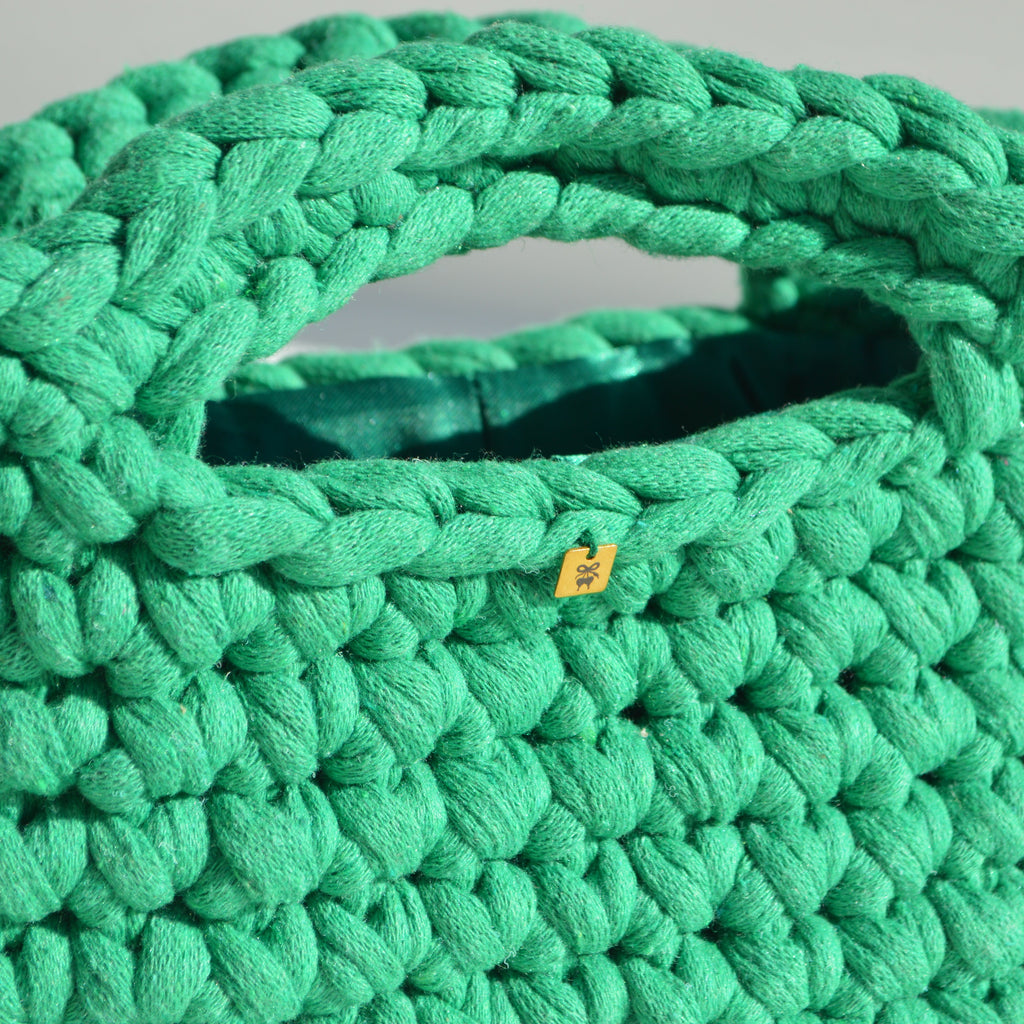 "Amanti Bag" Emerald