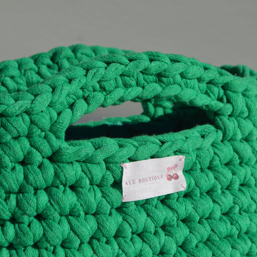 "Amanti Bag" Emerald