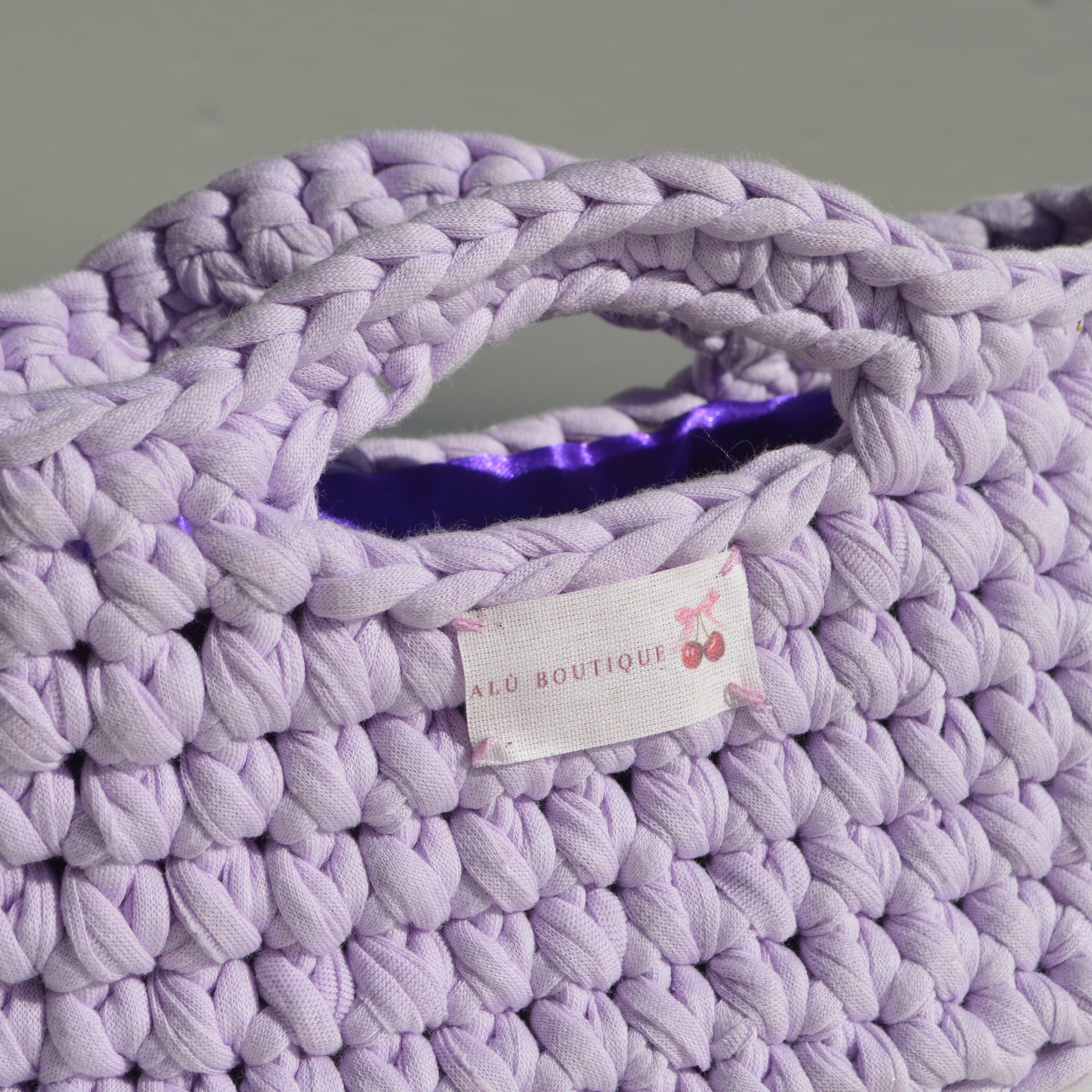 "Amanti Bag" Lilac
