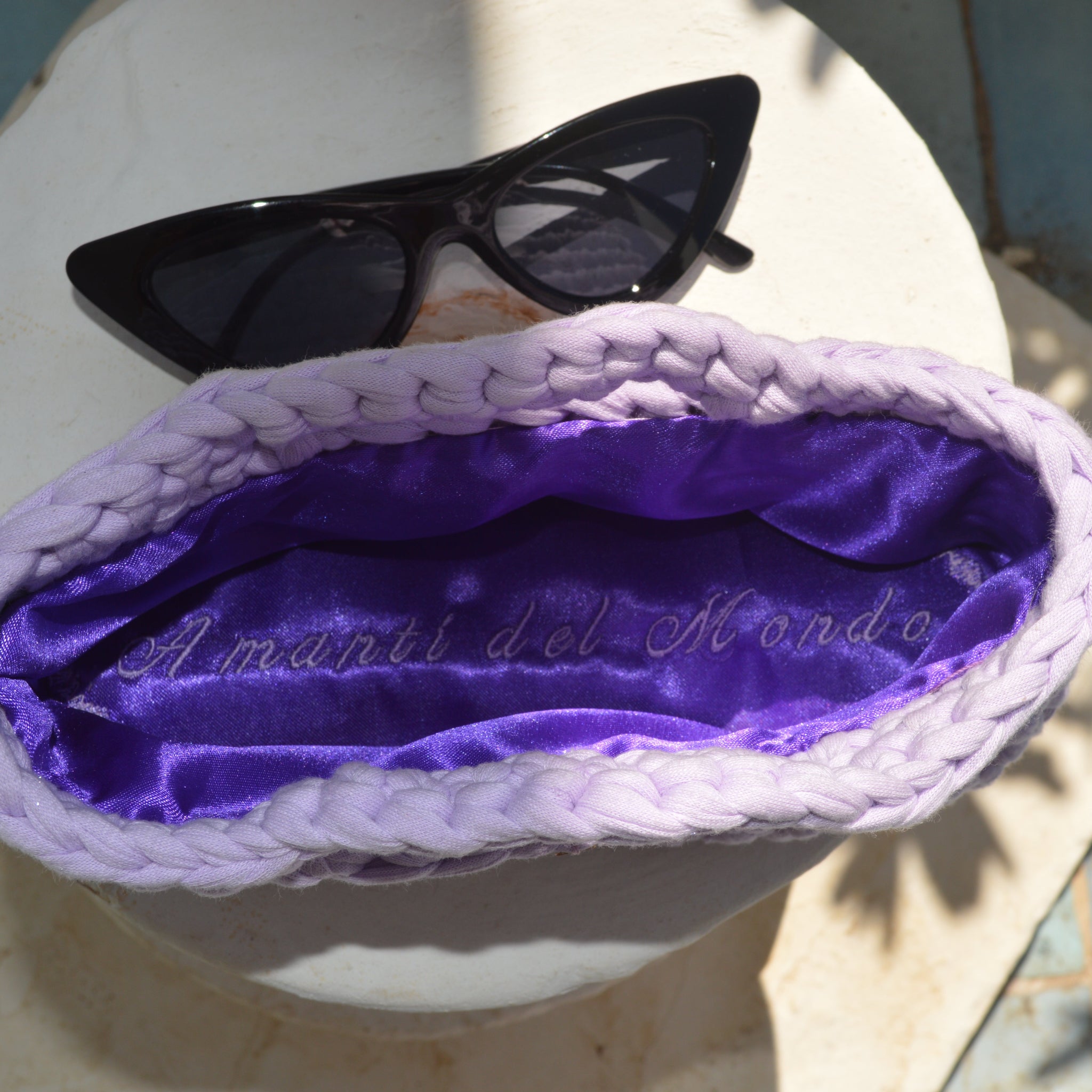 "Amanti Bag" Lilac