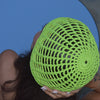 Mesh Crochet Hat – Acid Lime