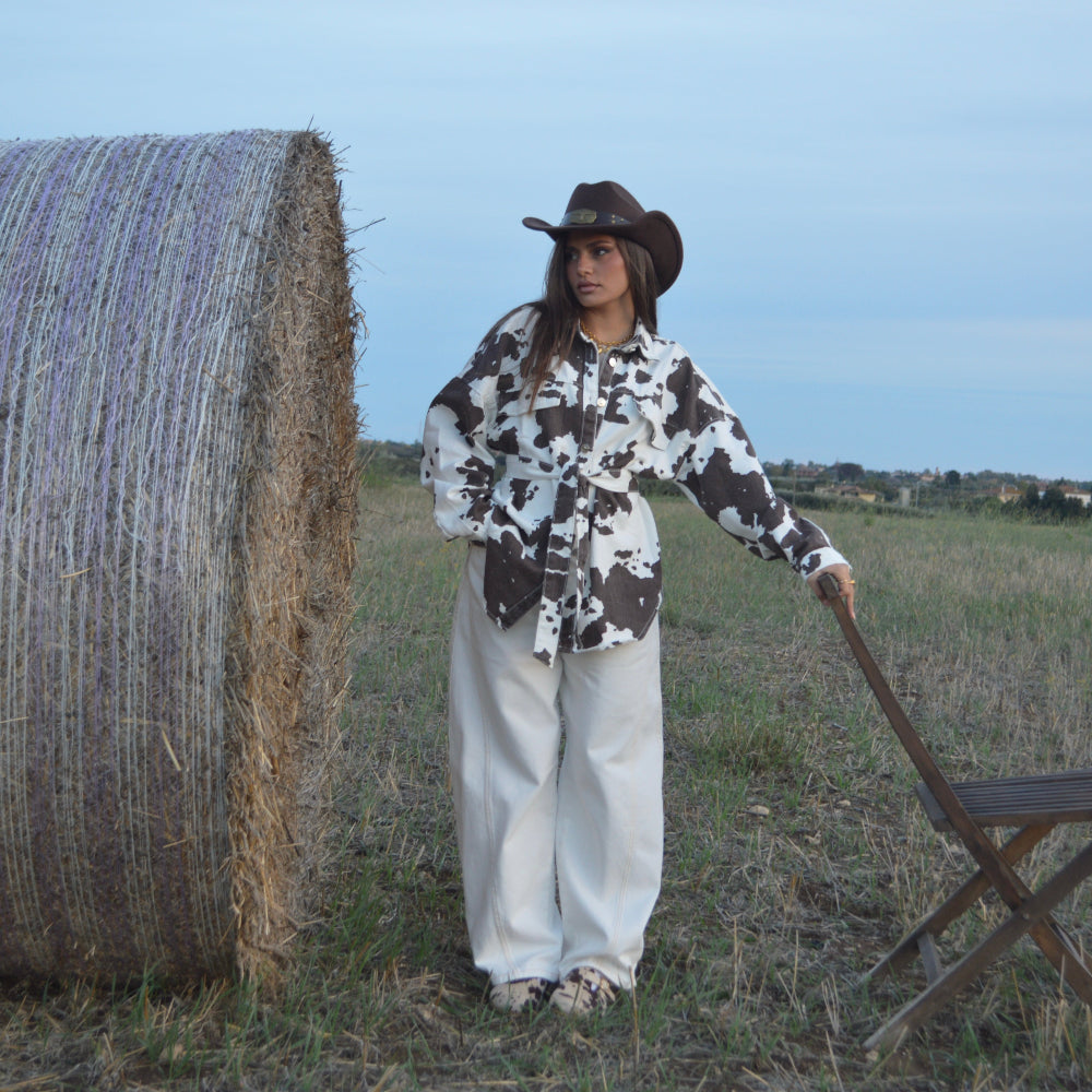 PSYCOW – Giacca Muccata Cowhide