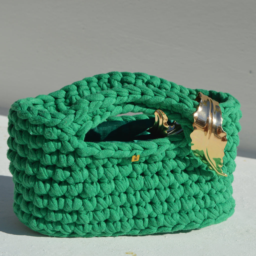 "Amanti Bag" Emerald