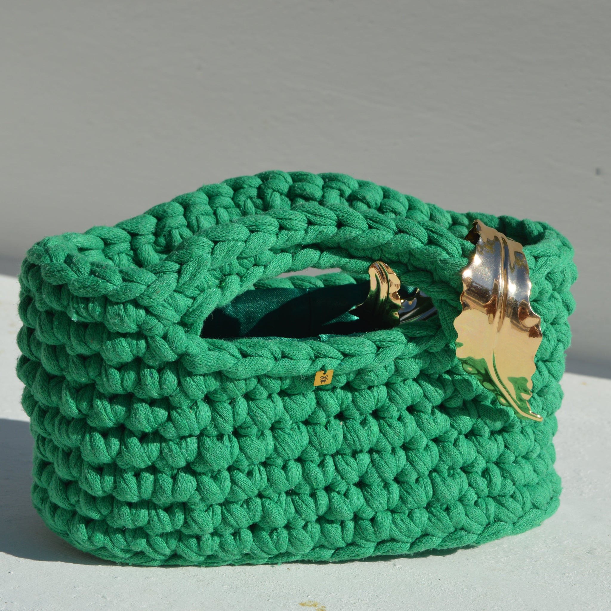 "Amanti Bag" Emerald