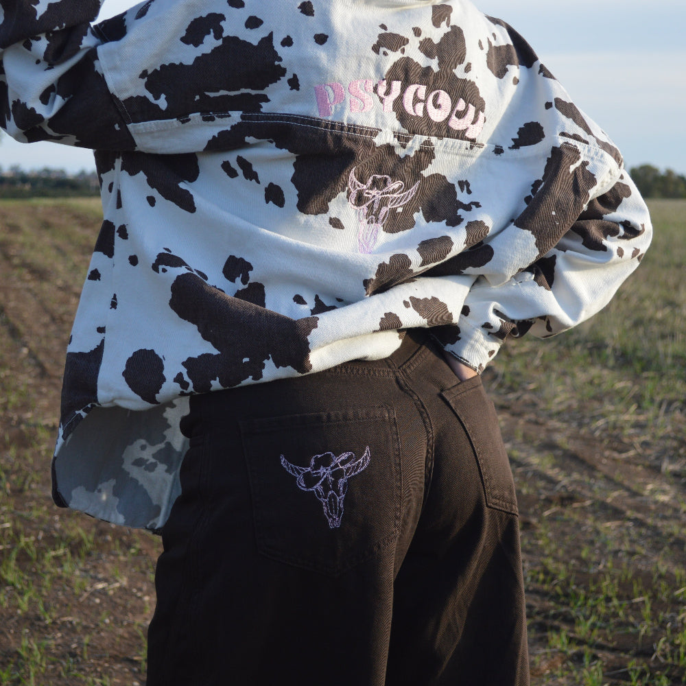 PSYCOW – Jeans Balloon Choco Storm